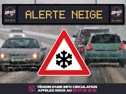 Info Trafic : La neige s'invite sur les routes de la Région